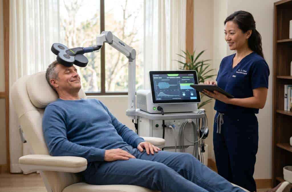 TMS Client Treatment
